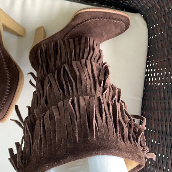 Michael Kors Suede Western Fringe Boots ( Free Shipping, Final Price) - Picture 12 of 15